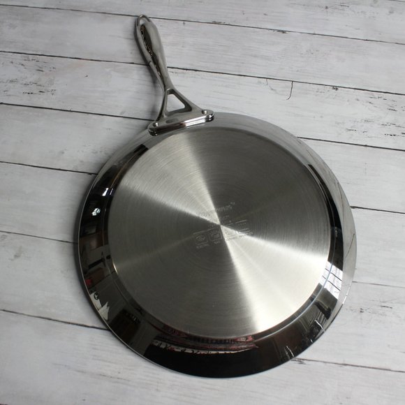 Tupperware Chef Series Non Stick 12" Grill Pan Stainless Steel Griddle - Picture 6 of 6